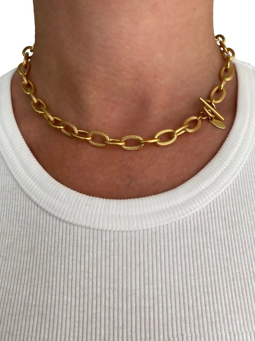 IVI Jewellery Women's Chunky Chain Necklace