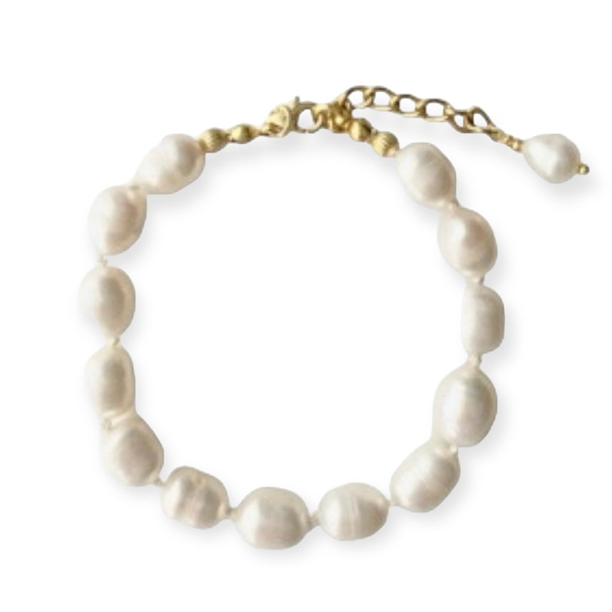 IVI Jewellery Women's Freshwater Pearl Bracelet  8MM