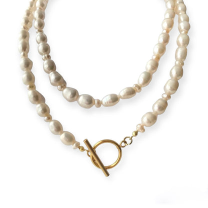 IVI Jewellery Women's Long Freshwater Pearl Necklace - 98 cm